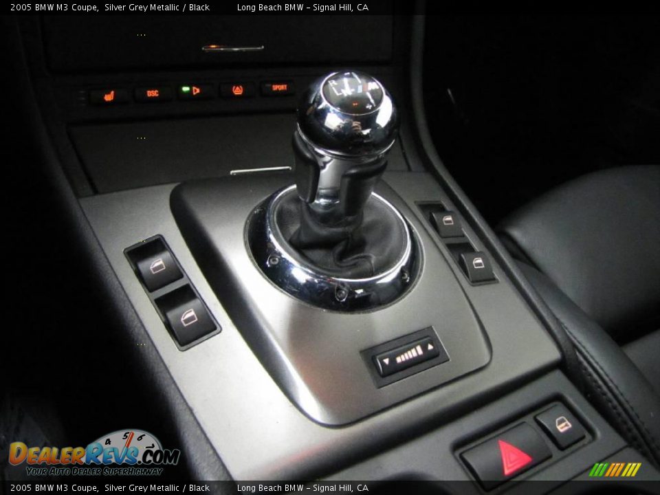 2005 BMW M3 Coupe Silver Grey Metallic / Black Photo #28