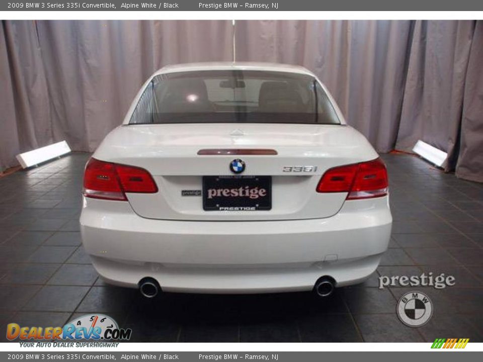 2009 BMW 3 Series 335i Convertible Alpine White / Black Photo #2