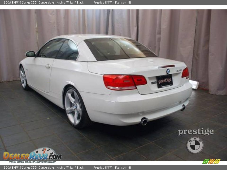2009 BMW 3 Series 335i Convertible Alpine White / Black Photo #3