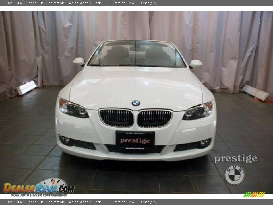 2009 BMW 3 Series 335i Convertible Alpine White / Black Photo #5