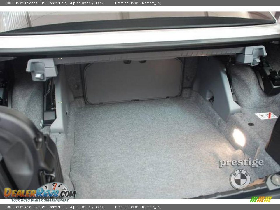 2009 BMW 3 Series 335i Convertible Alpine White / Black Photo #8