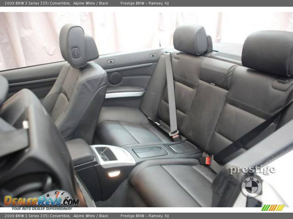 2009 BMW 3 Series 335i Convertible Alpine White / Black Photo #10