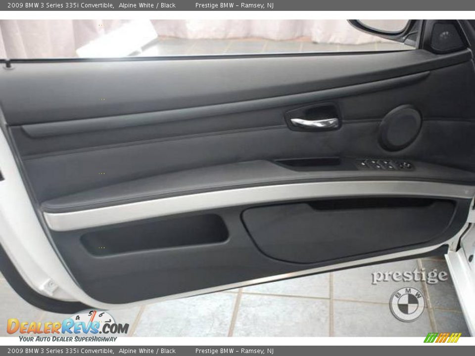 2009 BMW 3 Series 335i Convertible Alpine White / Black Photo #11