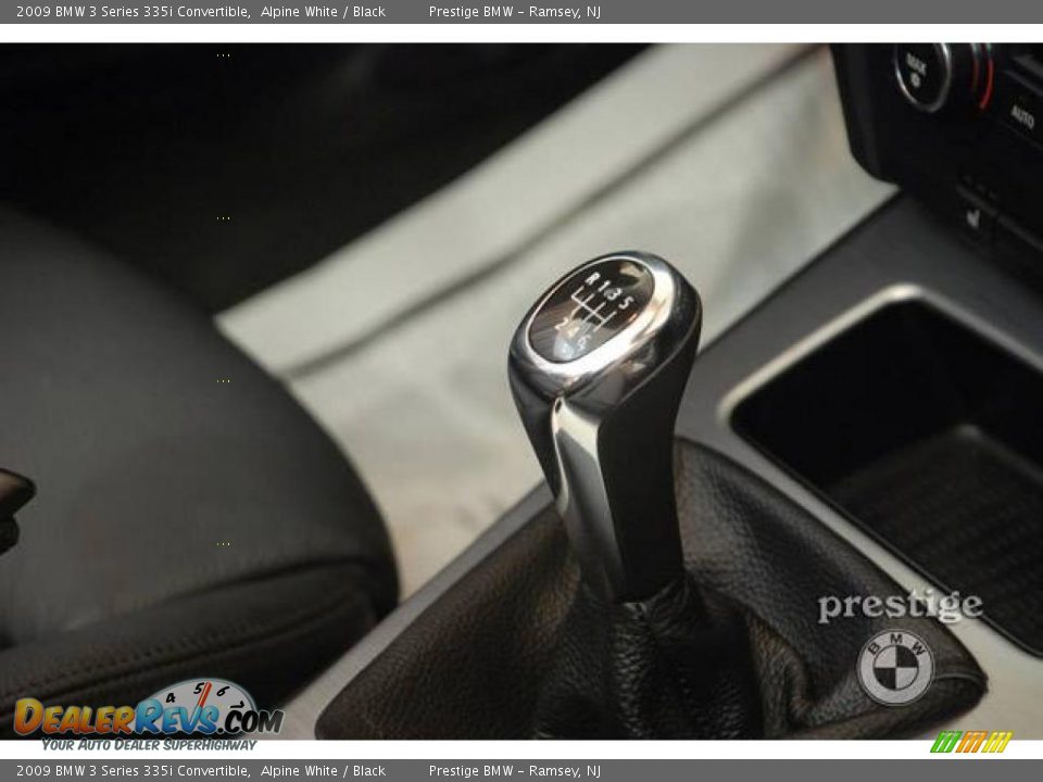 2009 BMW 3 Series 335i Convertible Alpine White / Black Photo #14