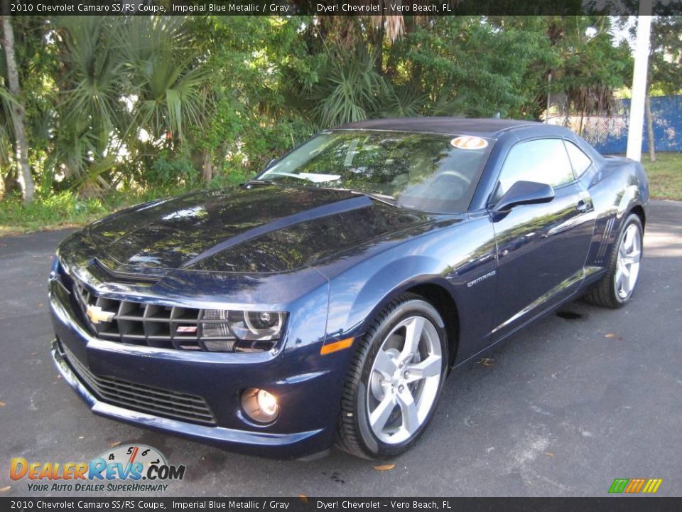 2010 Chevrolet Camaro SS/RS Coupe Imperial Blue Metallic / Gray Photo #1