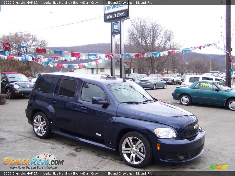 2009 Chevrolet HHR SS Imperial Blue Metallic / Ebony/Dark Gray Photo #3