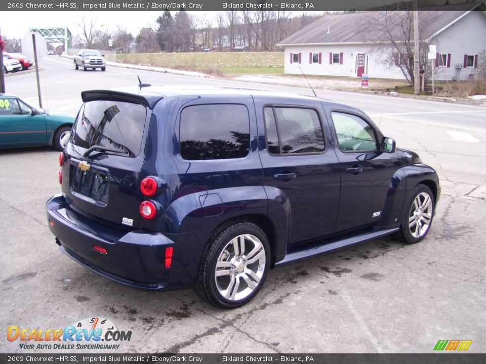 2009 Chevrolet HHR SS Imperial Blue Metallic / Ebony/Dark Gray Photo #5