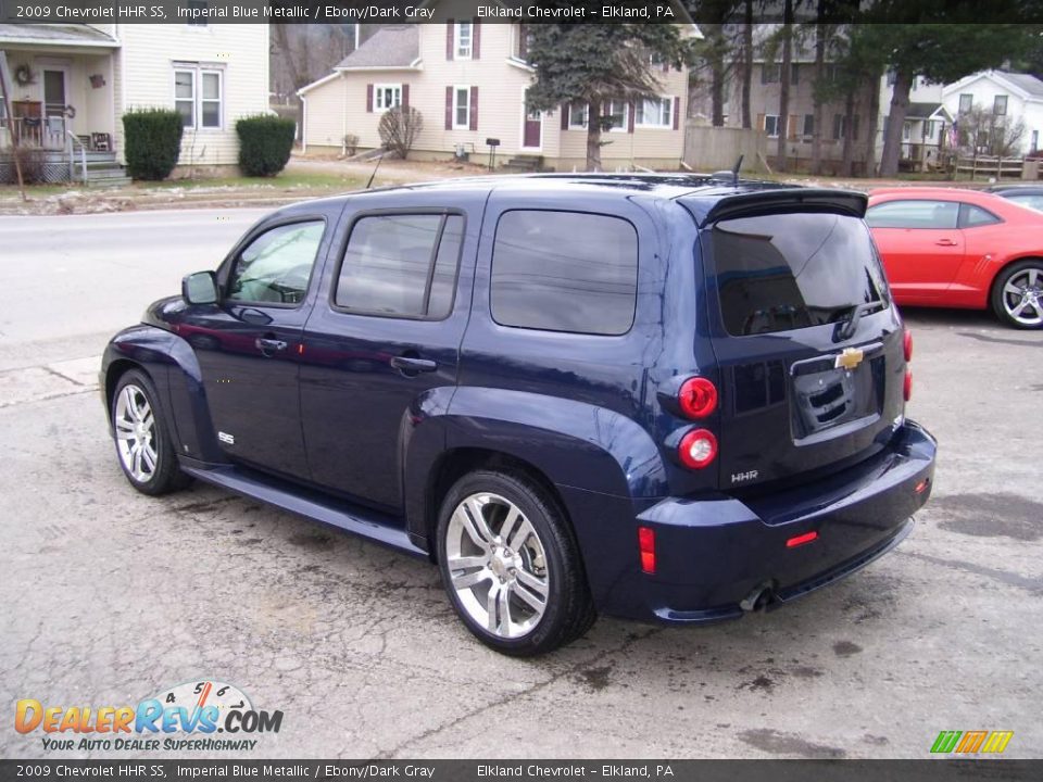 2009 Chevrolet HHR SS Imperial Blue Metallic / Ebony/Dark Gray Photo #7