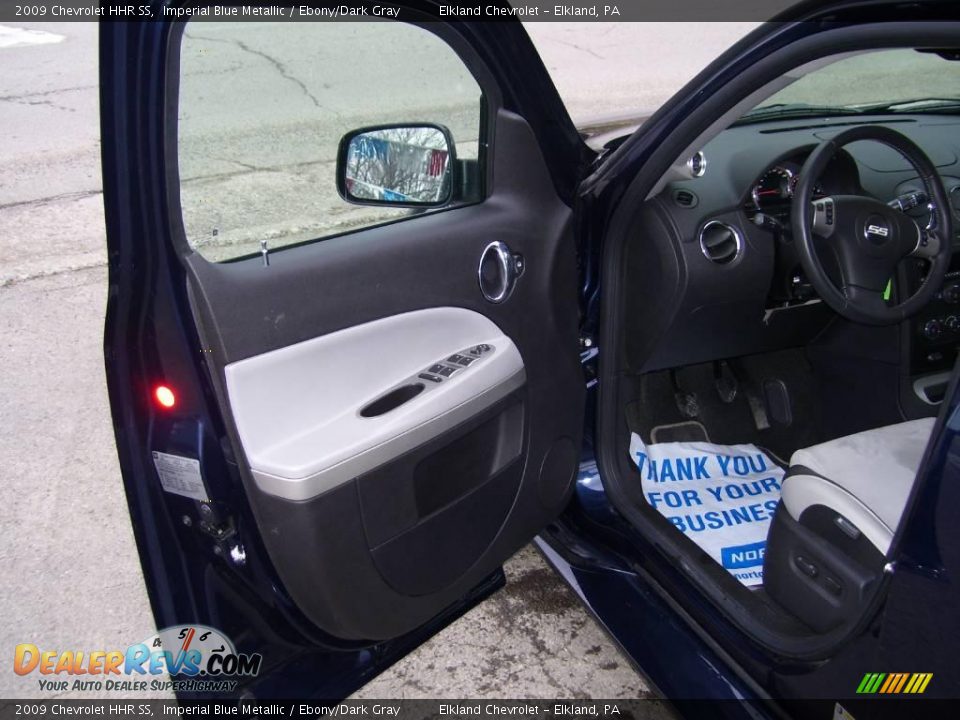 2009 Chevrolet HHR SS Imperial Blue Metallic / Ebony/Dark Gray Photo #26