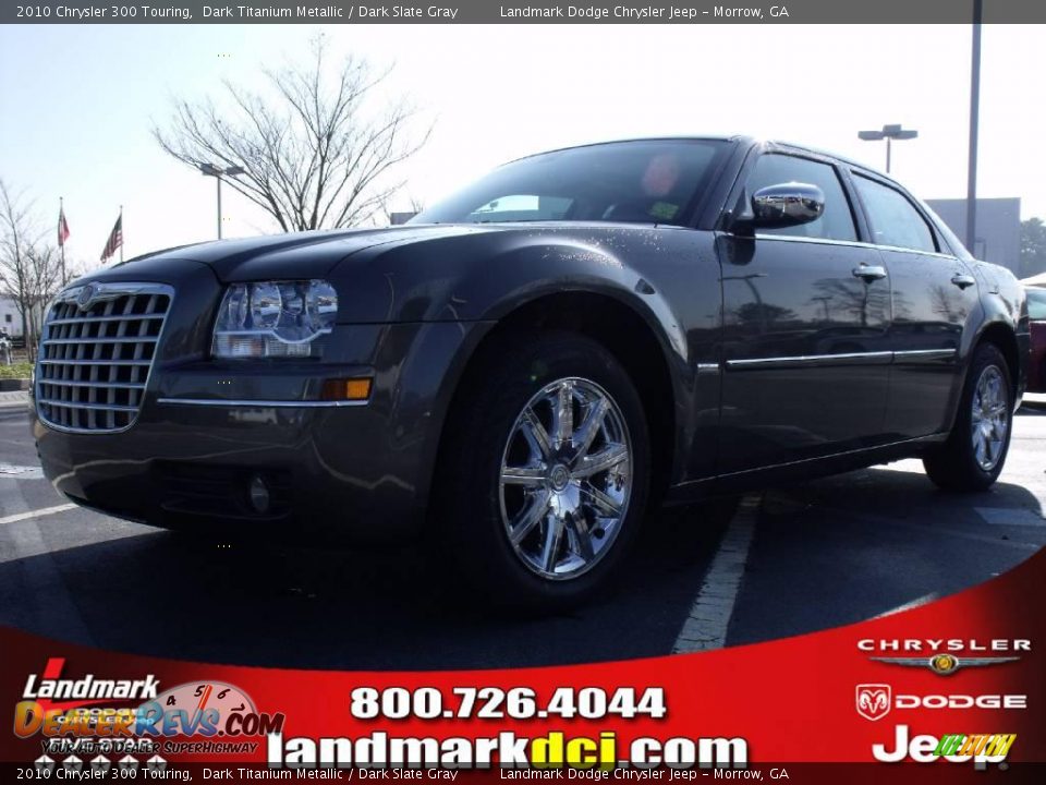 2010 Chrysler 300 Touring Dark Titanium Metallic / Dark Slate Gray Photo #1