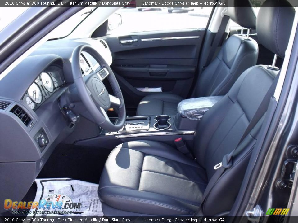 2010 Chrysler 300 Touring Dark Titanium Metallic / Dark Slate Gray Photo #6