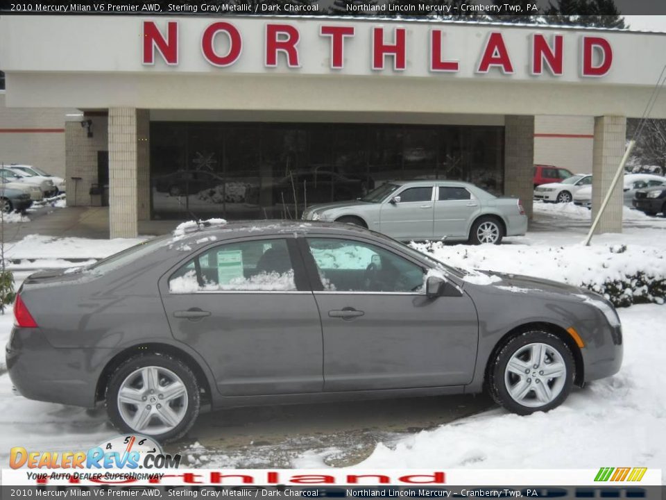 2010 Mercury Milan V6 Premier AWD Sterling Gray Metallic / Dark Charcoal Photo #1