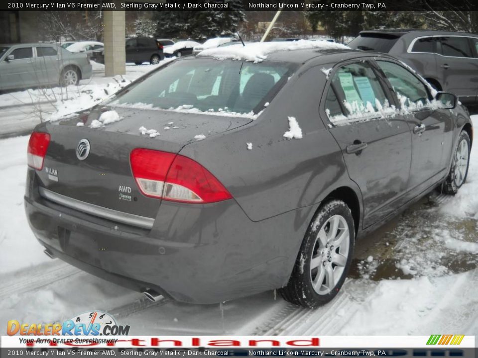 2010 Mercury Milan V6 Premier AWD Sterling Gray Metallic / Dark Charcoal Photo #2