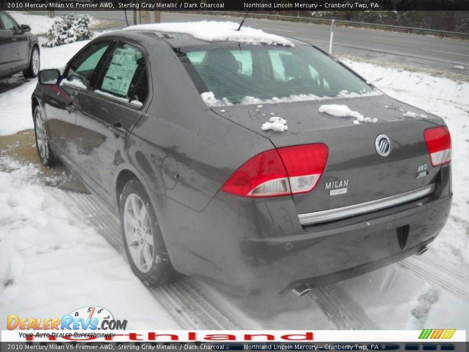 2010 Mercury Milan V6 Premier AWD Sterling Gray Metallic / Dark Charcoal Photo #4