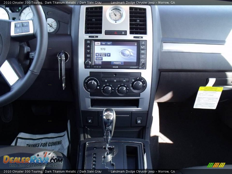 2010 Chrysler 300 Touring Dark Titanium Metallic / Dark Slate Gray Photo #11