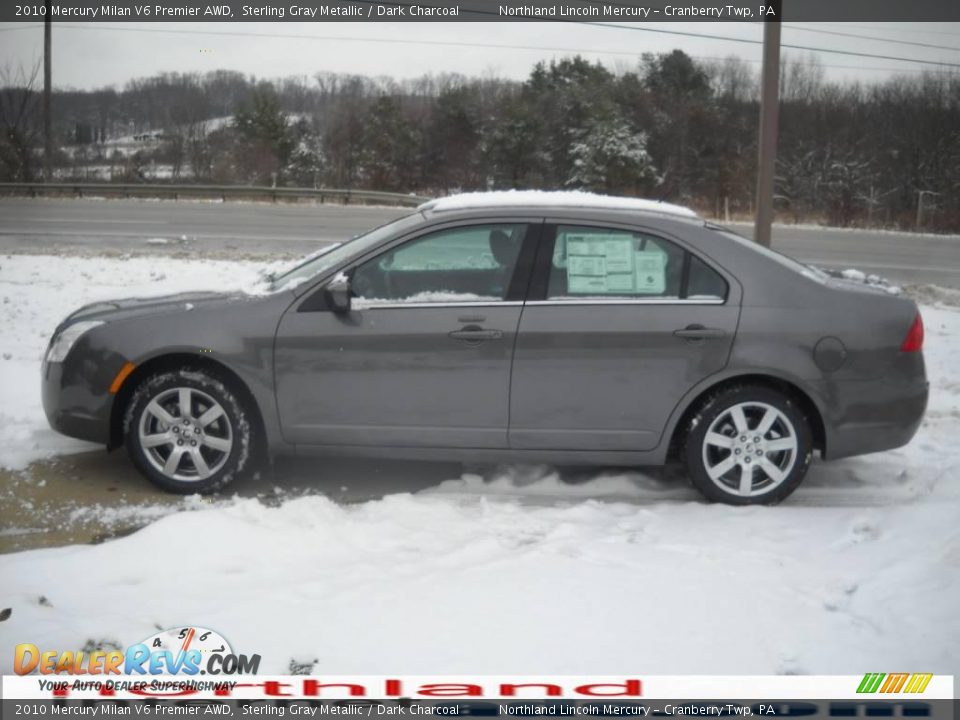 2010 Mercury Milan V6 Premier AWD Sterling Gray Metallic / Dark Charcoal Photo #5