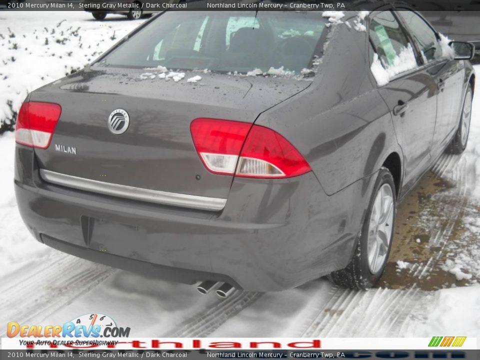 2010 Mercury Milan I4 Sterling Gray Metallic / Dark Charcoal Photo #2