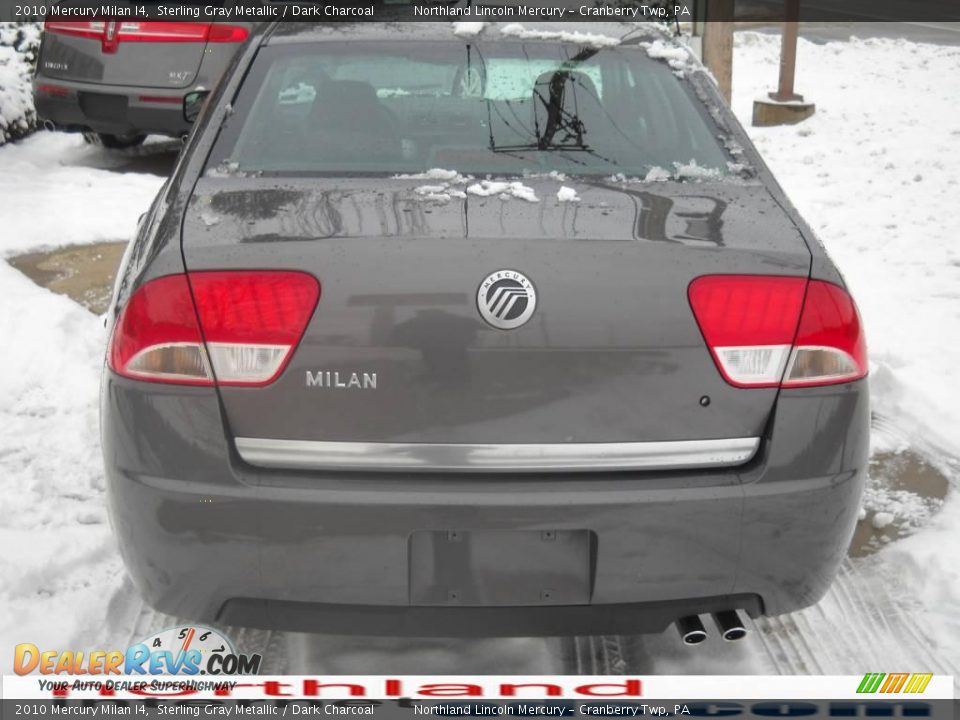 2010 Mercury Milan I4 Sterling Gray Metallic / Dark Charcoal Photo #3