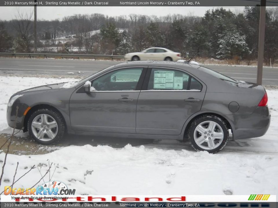 2010 Mercury Milan I4 Sterling Gray Metallic / Dark Charcoal Photo #5