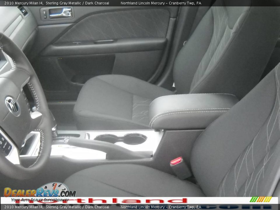 2010 Mercury Milan I4 Sterling Gray Metallic / Dark Charcoal Photo #8