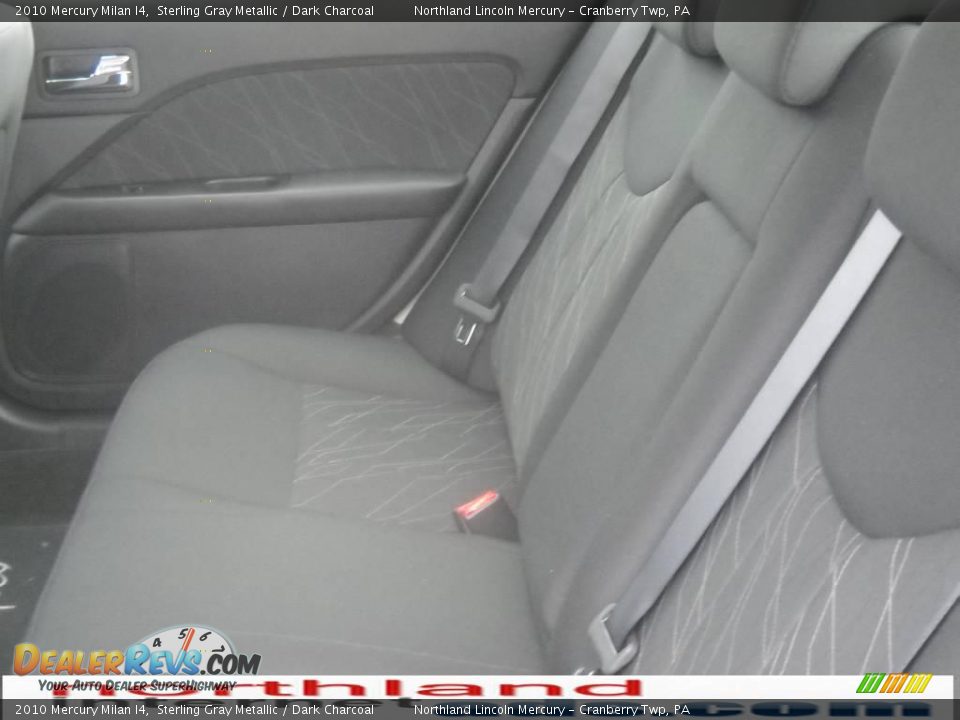 2010 Mercury Milan I4 Sterling Gray Metallic / Dark Charcoal Photo #11