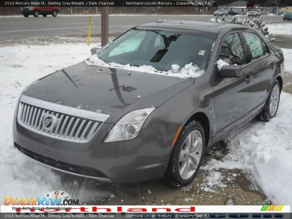 2010 Mercury Milan I4 Sterling Gray Metallic / Dark Charcoal Photo #12