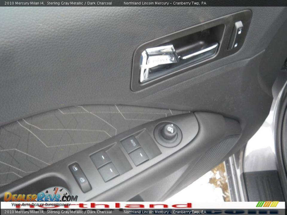 2010 Mercury Milan I4 Sterling Gray Metallic / Dark Charcoal Photo #15