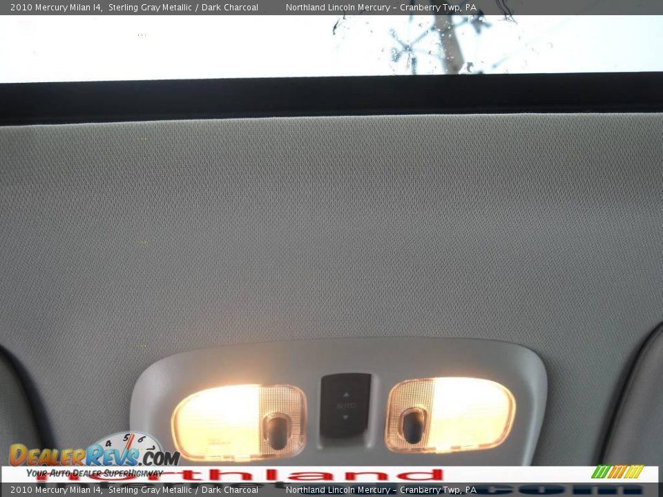 2010 Mercury Milan I4 Sterling Gray Metallic / Dark Charcoal Photo #16