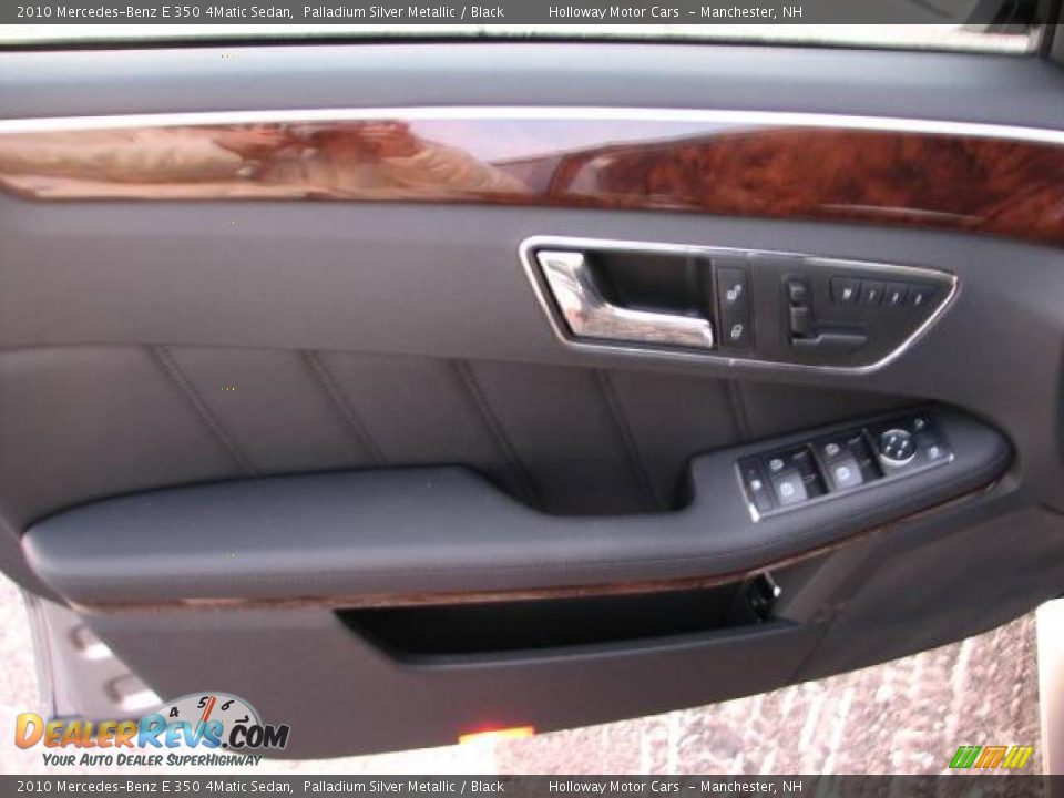 2010 Mercedes-Benz E 350 4Matic Sedan Palladium Silver Metallic / Black Photo #7