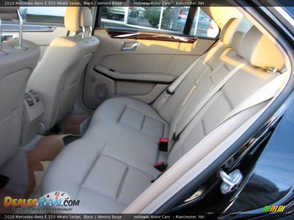 2010 Mercedes-Benz E 350 4Matic Sedan Black / Almond Beige Photo #5