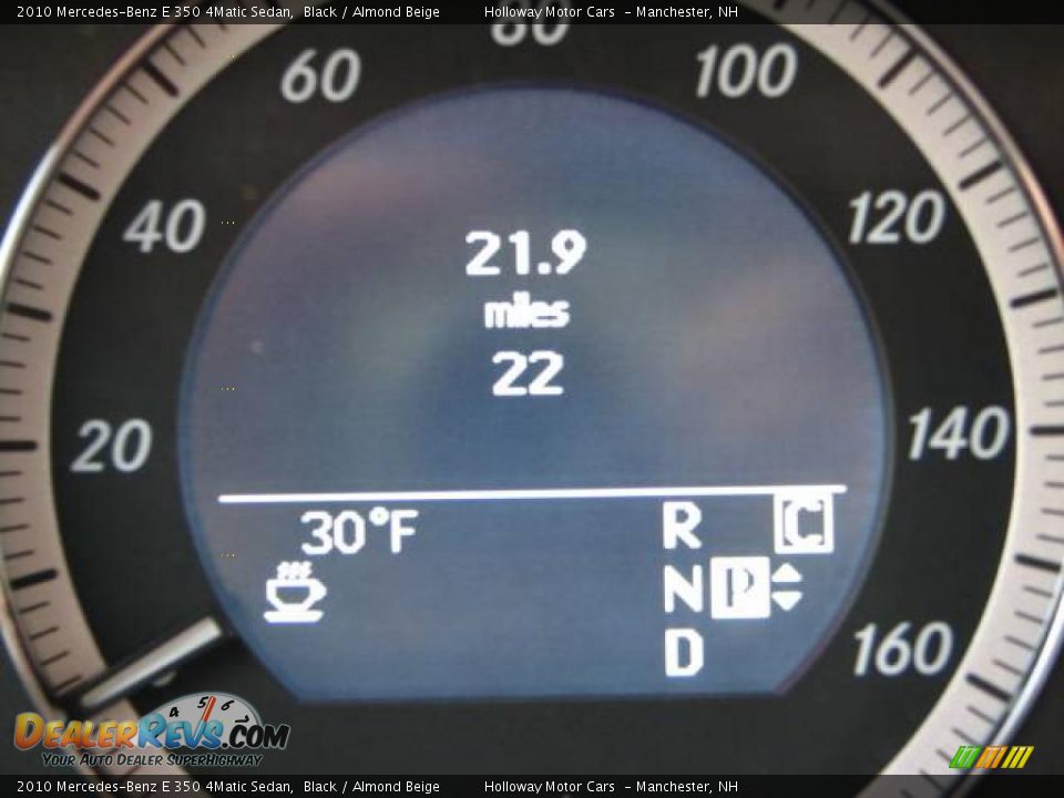 2010 Mercedes-Benz E 350 4Matic Sedan Black / Almond Beige Photo #9