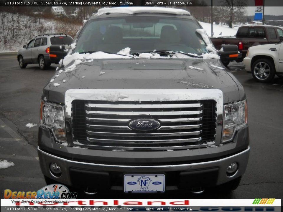 2010 Ford F150 XLT SuperCab 4x4 Sterling Grey Metallic / Medium Stone Photo #3