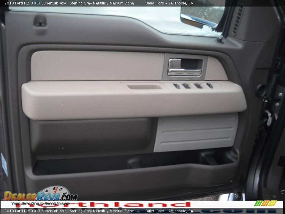 2010 Ford F150 XLT SuperCab 4x4 Sterling Grey Metallic / Medium Stone Photo #9