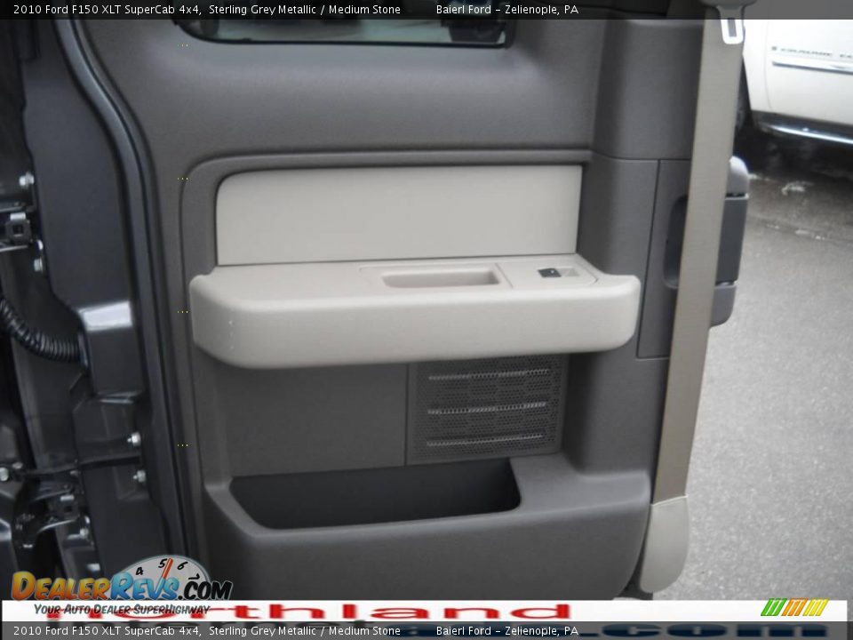 2010 Ford F150 XLT SuperCab 4x4 Sterling Grey Metallic / Medium Stone Photo #13