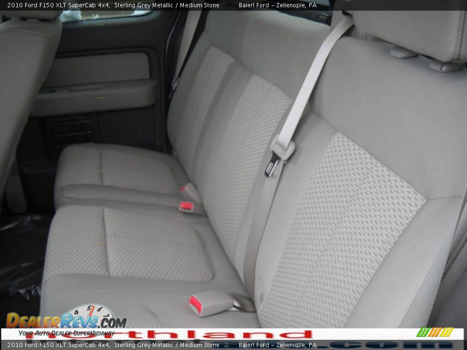 2010 Ford F150 XLT SuperCab 4x4 Sterling Grey Metallic / Medium Stone Photo #15