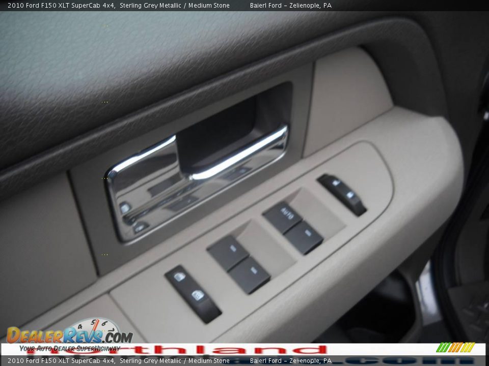 2010 Ford F150 XLT SuperCab 4x4 Sterling Grey Metallic / Medium Stone Photo #17