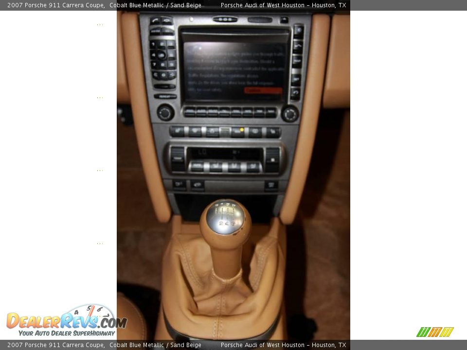 2007 Porsche 911 Carrera Coupe Cobalt Blue Metallic / Sand Beige Photo #7