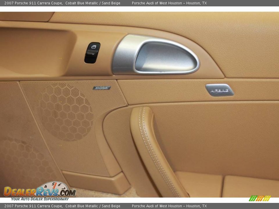2007 Porsche 911 Carrera Coupe Cobalt Blue Metallic / Sand Beige Photo #15