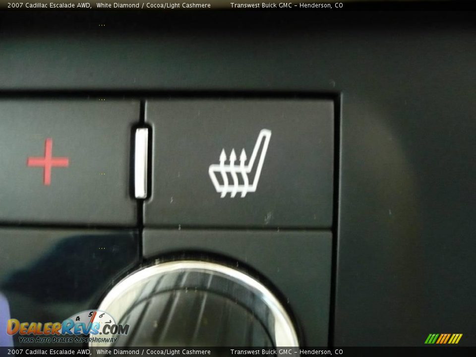 2007 Cadillac Escalade AWD White Diamond / Cocoa/Light Cashmere Photo #16