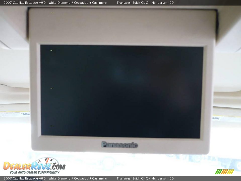 2007 Cadillac Escalade AWD White Diamond / Cocoa/Light Cashmere Photo #17