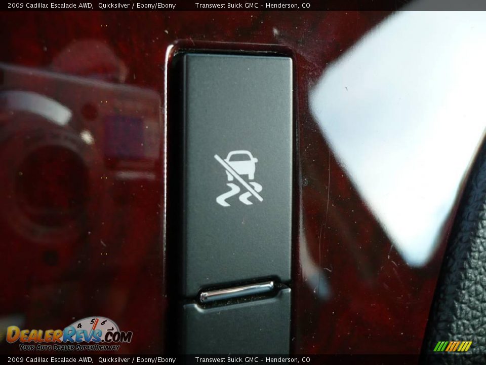 2009 Cadillac Escalade AWD Quicksilver / Ebony/Ebony Photo #30