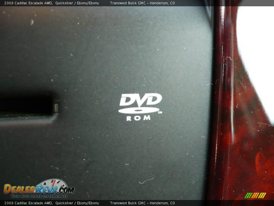 2009 Cadillac Escalade AWD Quicksilver / Ebony/Ebony Photo #31