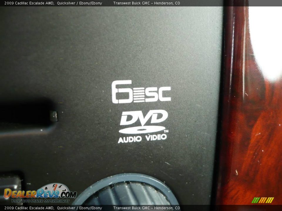 2009 Cadillac Escalade AWD Quicksilver / Ebony/Ebony Photo #31