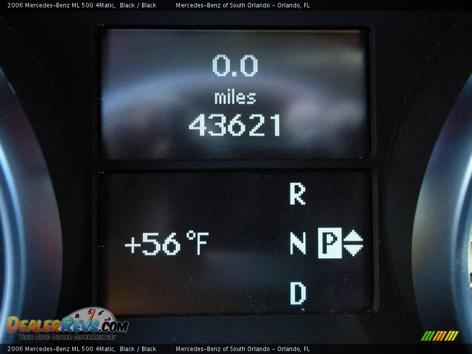 2006 Mercedes-Benz ML 500 4Matic Black / Black Photo #21