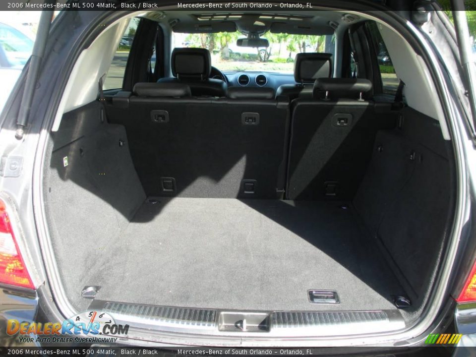 2006 Mercedes-Benz ML 500 4Matic Black / Black Photo #23