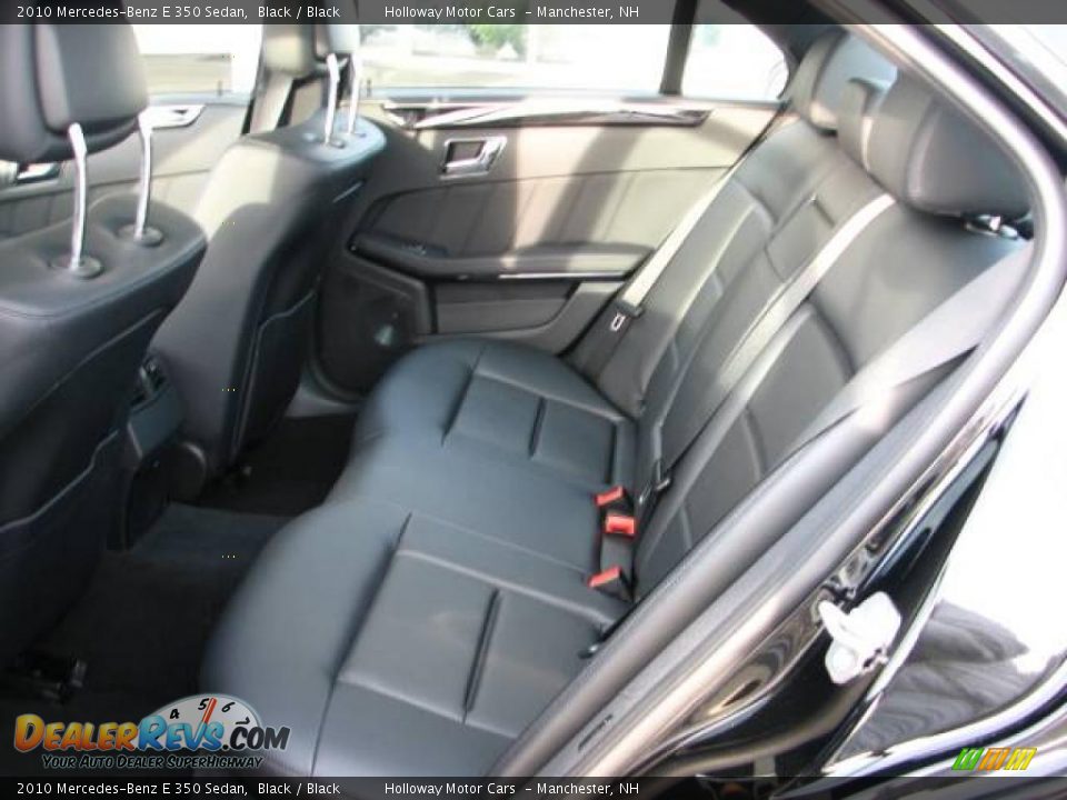 2010 Mercedes-Benz E 350 Sedan Black / Black Photo #5