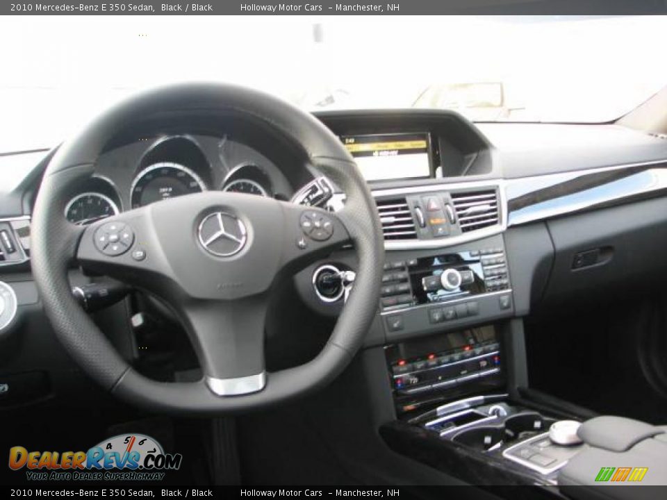 2010 Mercedes-Benz E 350 Sedan Black / Black Photo #6