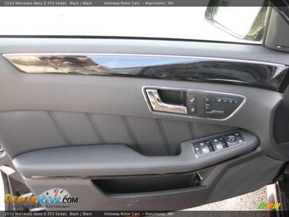 2010 Mercedes-Benz E 350 Sedan Black / Black Photo #7