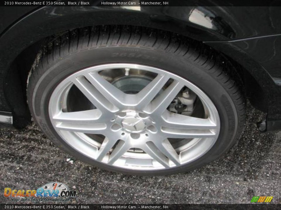 2010 Mercedes-Benz E 350 Sedan Black / Black Photo #4