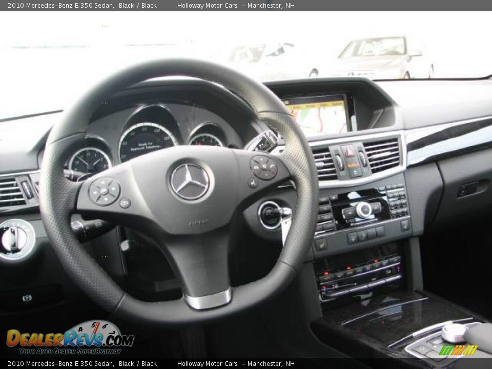 2010 Mercedes-Benz E 350 Sedan Black / Black Photo #5